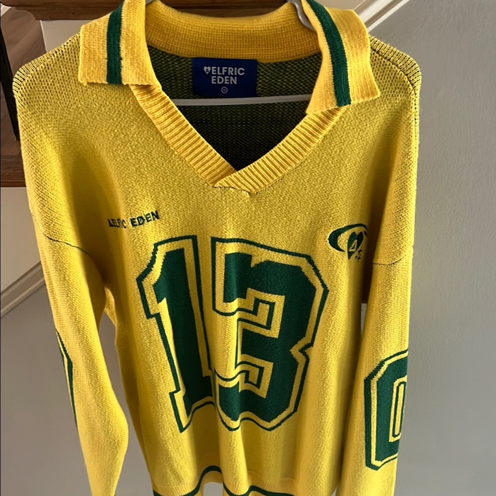 Brand New Aelfric Eden Number Graphic Sweater